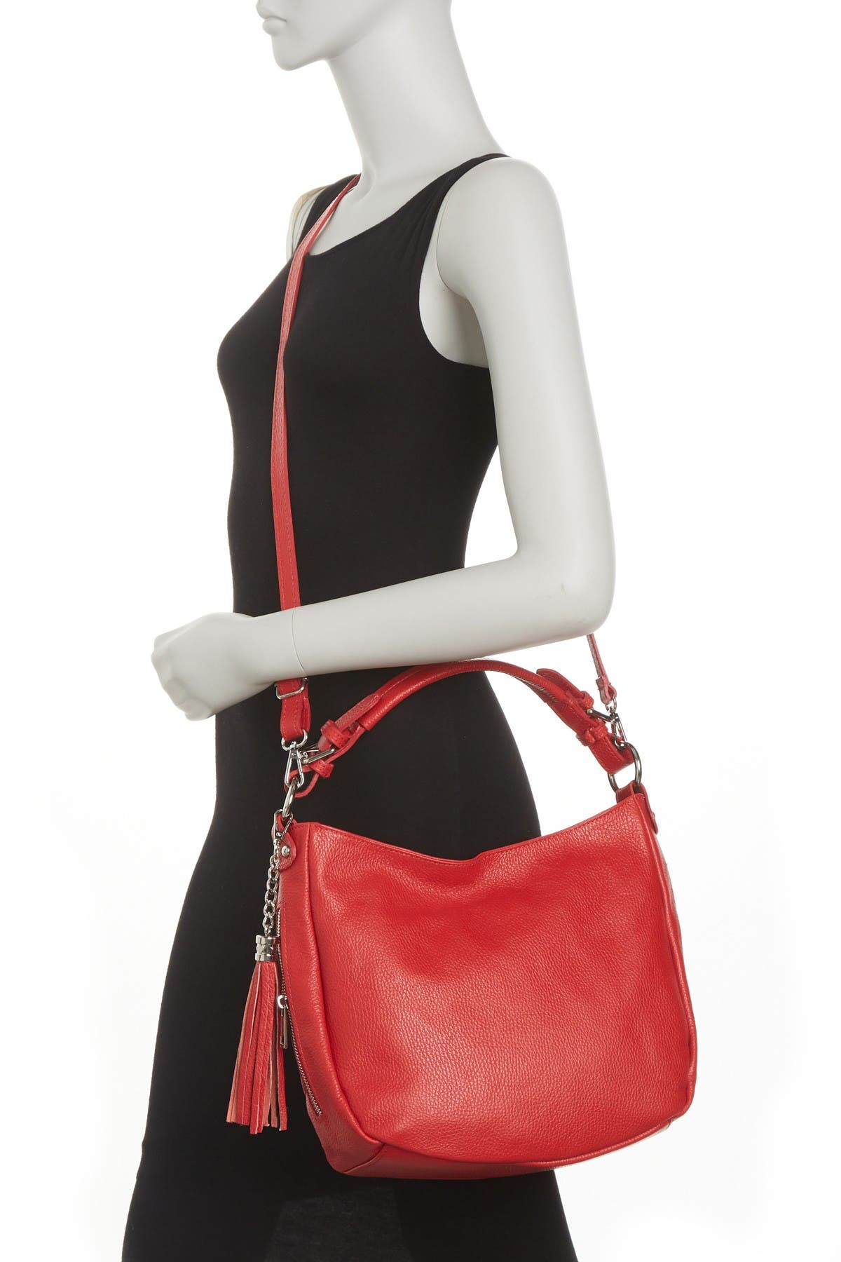MASSIMO CASTELLO Top Handle Leather Crossbody Bag (Women) | Nordstromrack