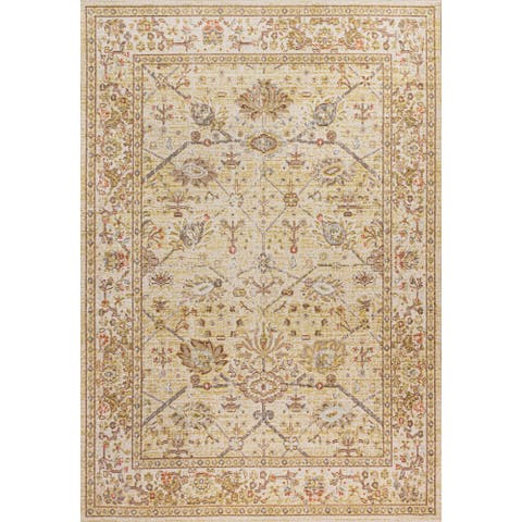Alba Modern Faded Peshawar Area Rug