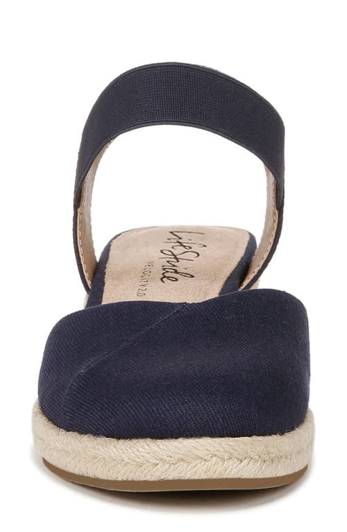 Lifestride Kimmie Ankle Strap Espadrille In Blue