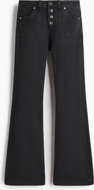 H&M Flared Regular Jeans