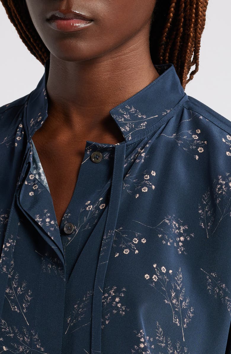 Wyeth Paige Long Sleeve Silk Top, Alternate, color, 