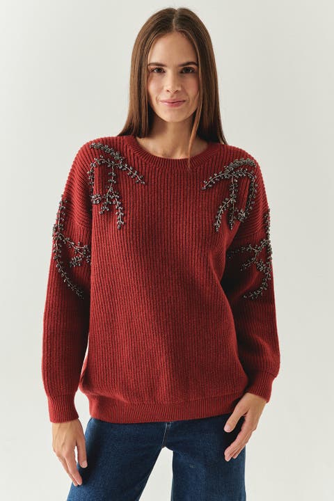 Grace Embroid Sweater