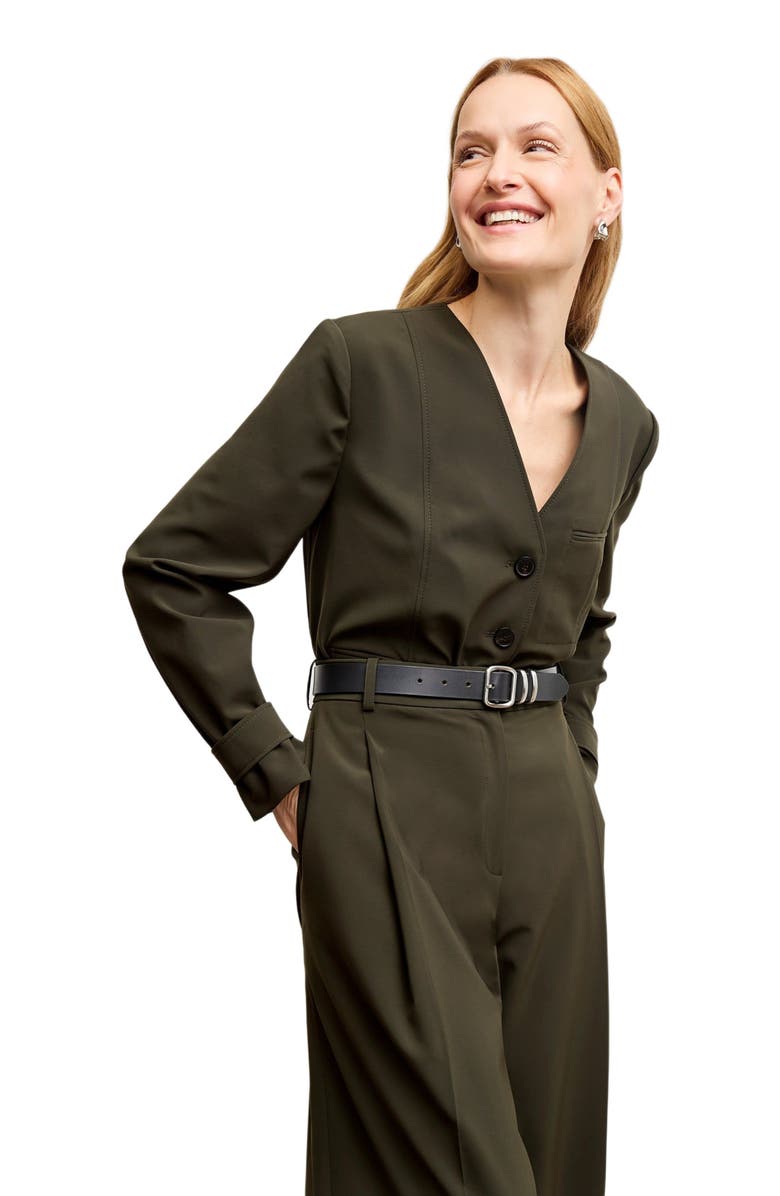 M.M.LaFleur Ayla Travel Jacket - OrigamiTech, Alternate, color, Olive