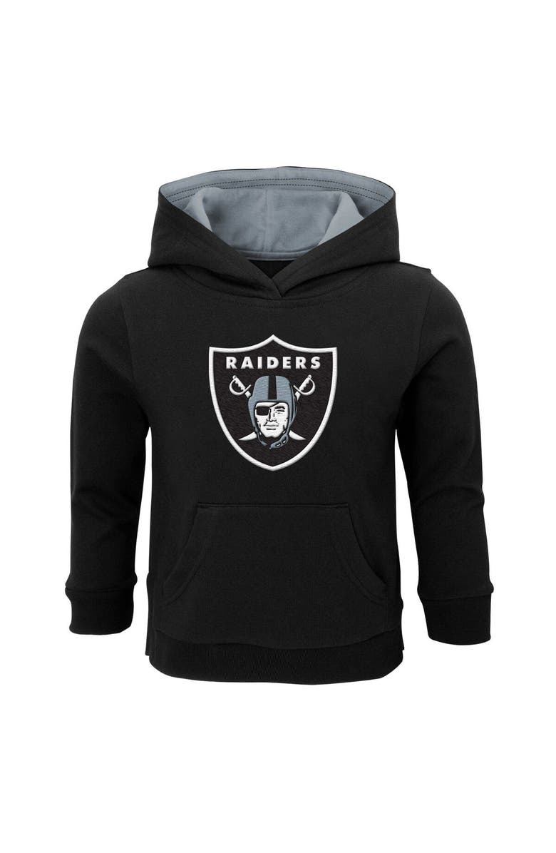 Outerstuff Toddler Black Las Vegas Raiders Prime Pullover Hoodie, Main, color, Black