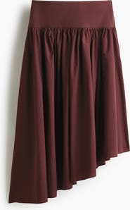 H&M Asymmetric Midi Skirt