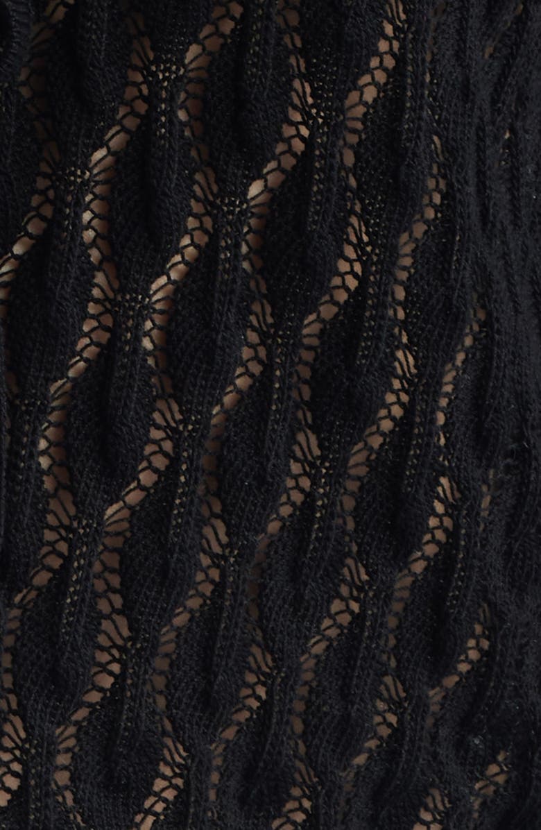 FRAME The Getaway Open Stitch Cotton Cardigan, Alternate, color, 