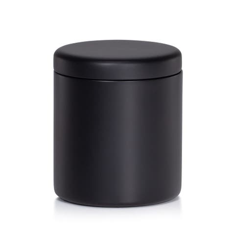 Domus Black Matte Canister