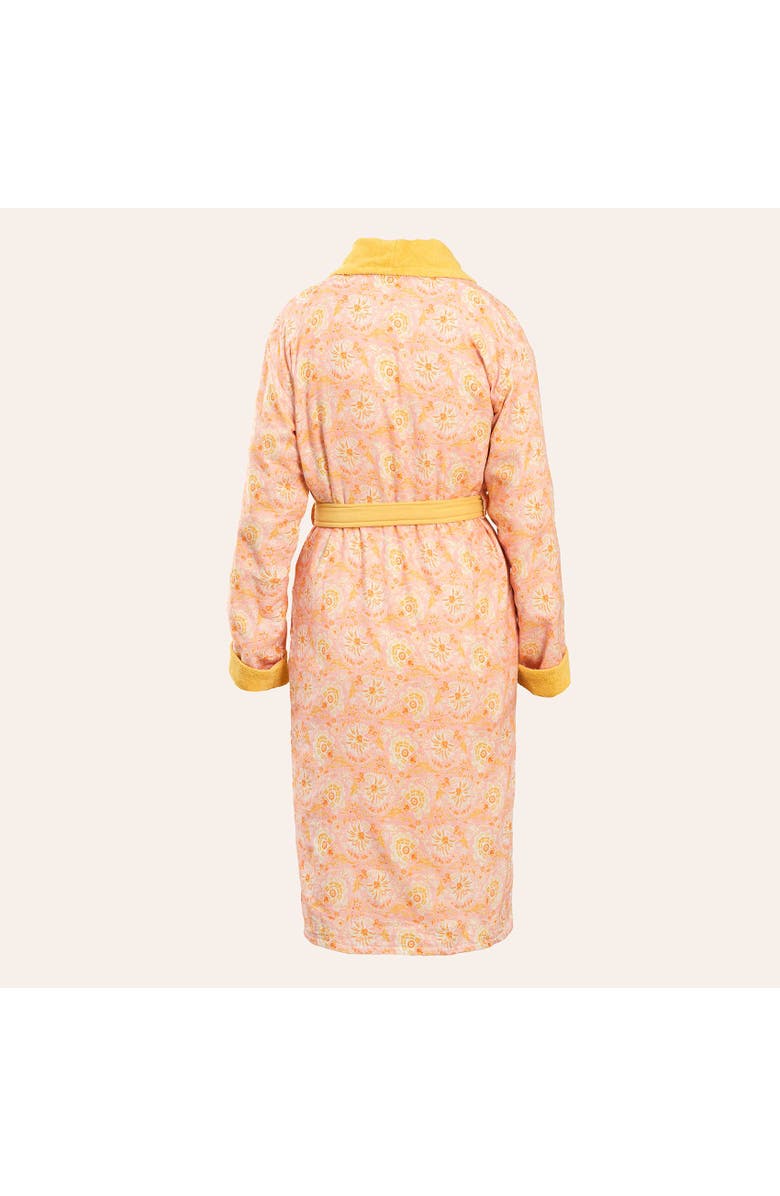 Zsa Zsa Zsu Tabea Shawl Collar Muslin Cotton Bathrobe, Alternate, color,