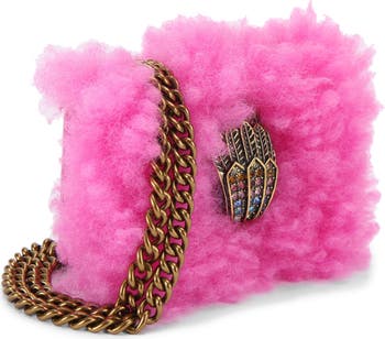 Micro Kensington Faux Fur Crossbody Bag