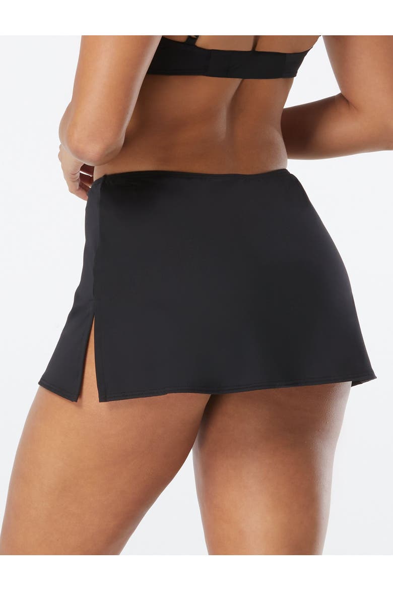 Paragon Swim Skirt, Alternate, color, Cast-Black