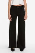 FRAME Pixie Le Slim Palazzo High Waist Wide Leg Jeans