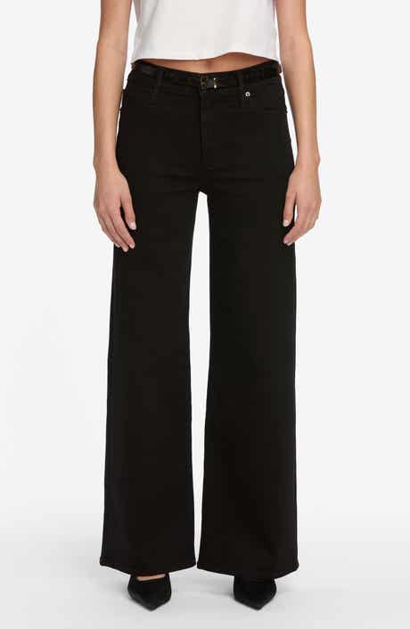 FRAME Pixie Le Slim Palazzo High Waist Wide Leg Jeans
