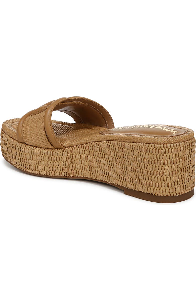Sam Edelman Pauleena Platform Wedge Slide Sandal, Alternate, color, Sand Dune