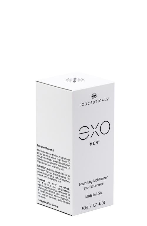 Exoceuticals Exo Men Hydrating Moisturizer In Black