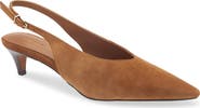 Madewell Emilie Pointed Toe Slingback Pump