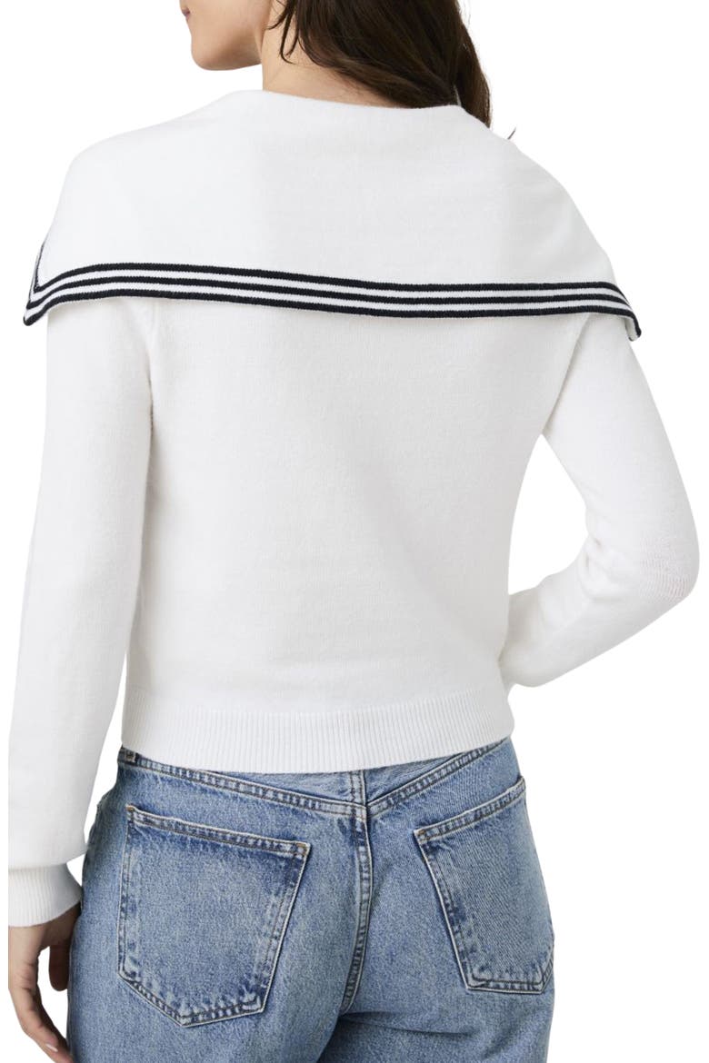 Sailor Sweater, Alternate, color, CREAM/ NAVY