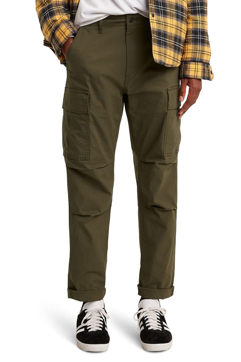 Levi's® Cargo Pants, Main, color, OLIVE NIGHT