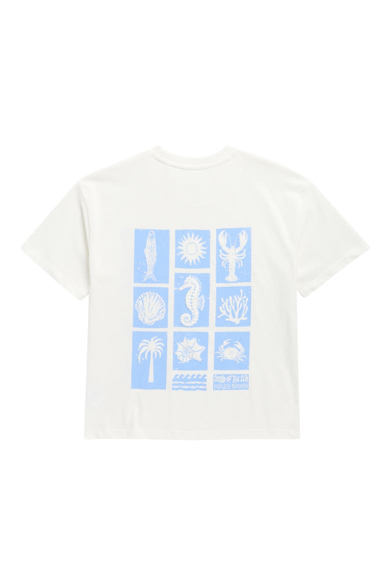 Kids' Graphic T-Shirt, Alternate, color, OFF WHITE