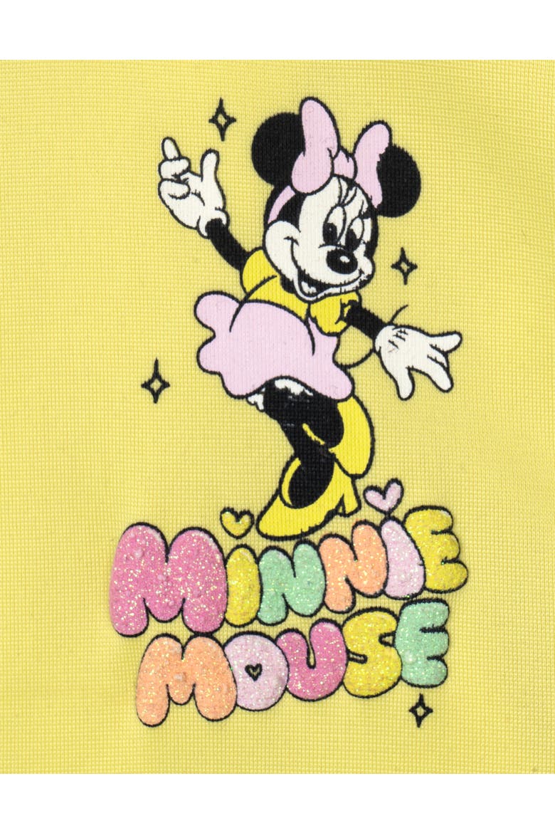 Minnie Mouse Athletic Zip-Up Jacket and Pants Set, Alternate, color, Yellow Minnie Mouse
