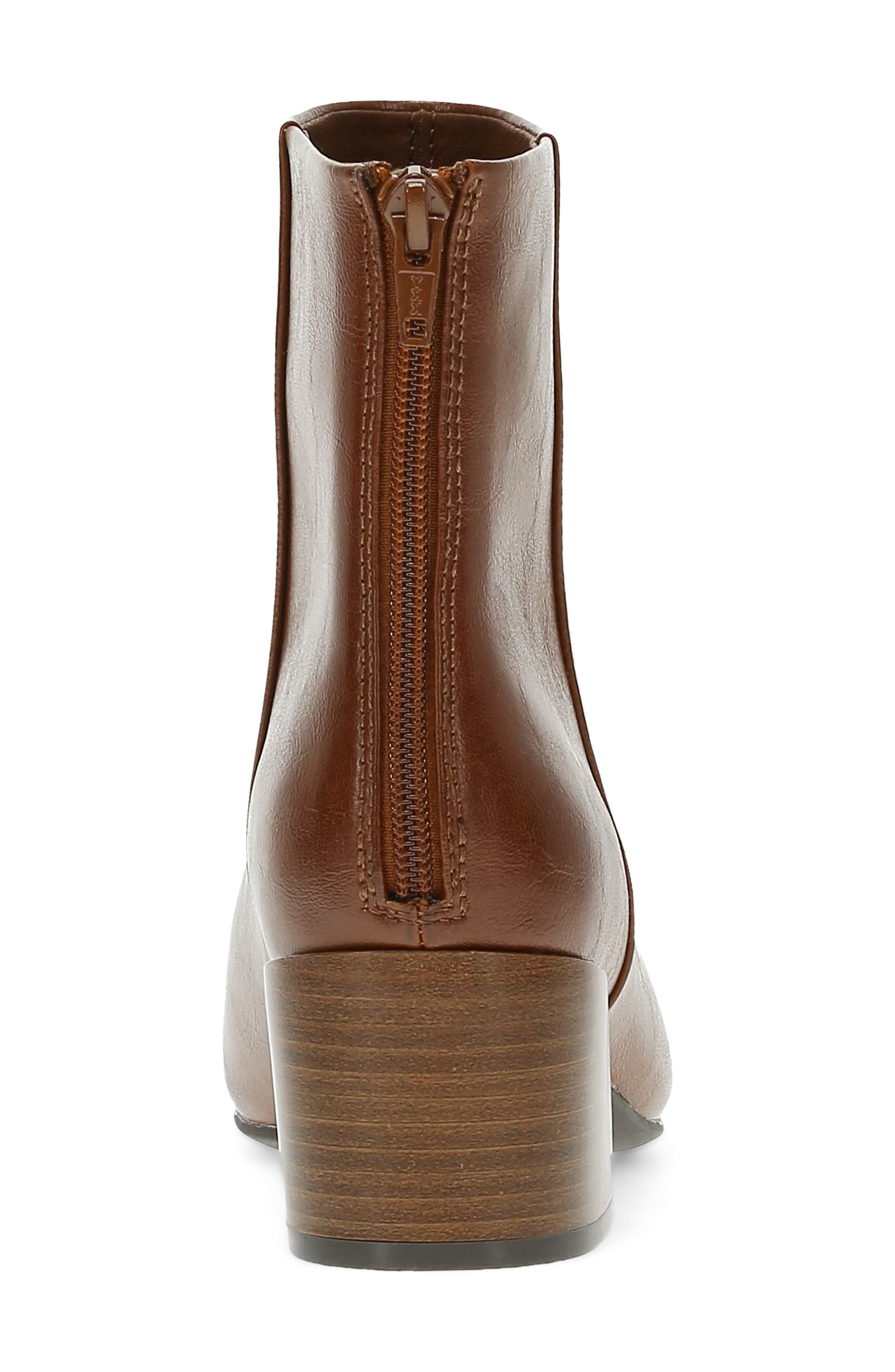 Emilie Block Heel Bootie, Alternate, color, MAHOGANY