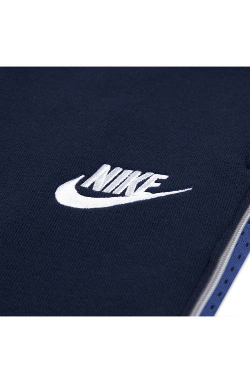 Nike Boys' Graphic Logo Print Striped Sweatpants - Little Kid In Blue