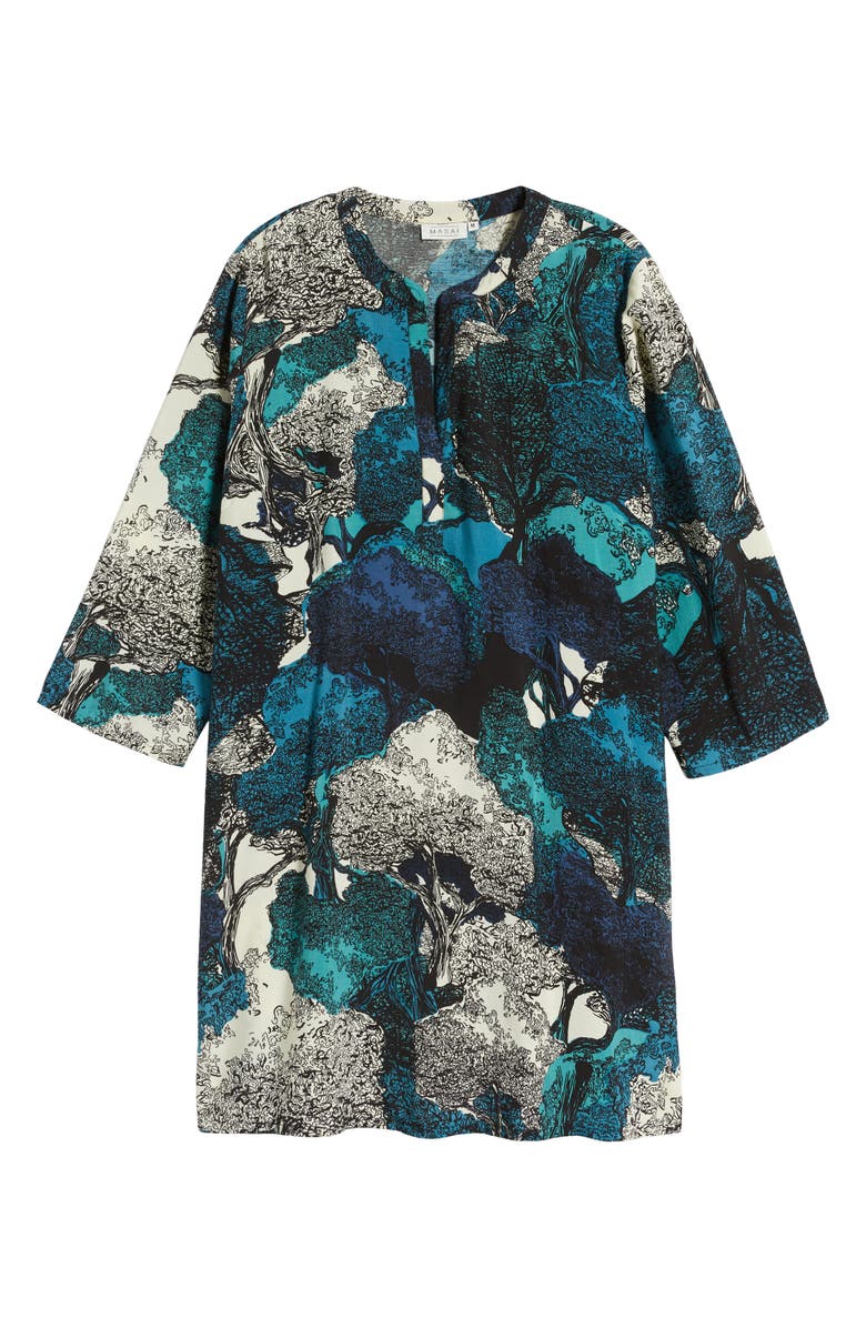 Masai Copenhagen Gali Print Tunic Top, Alternate, color, 