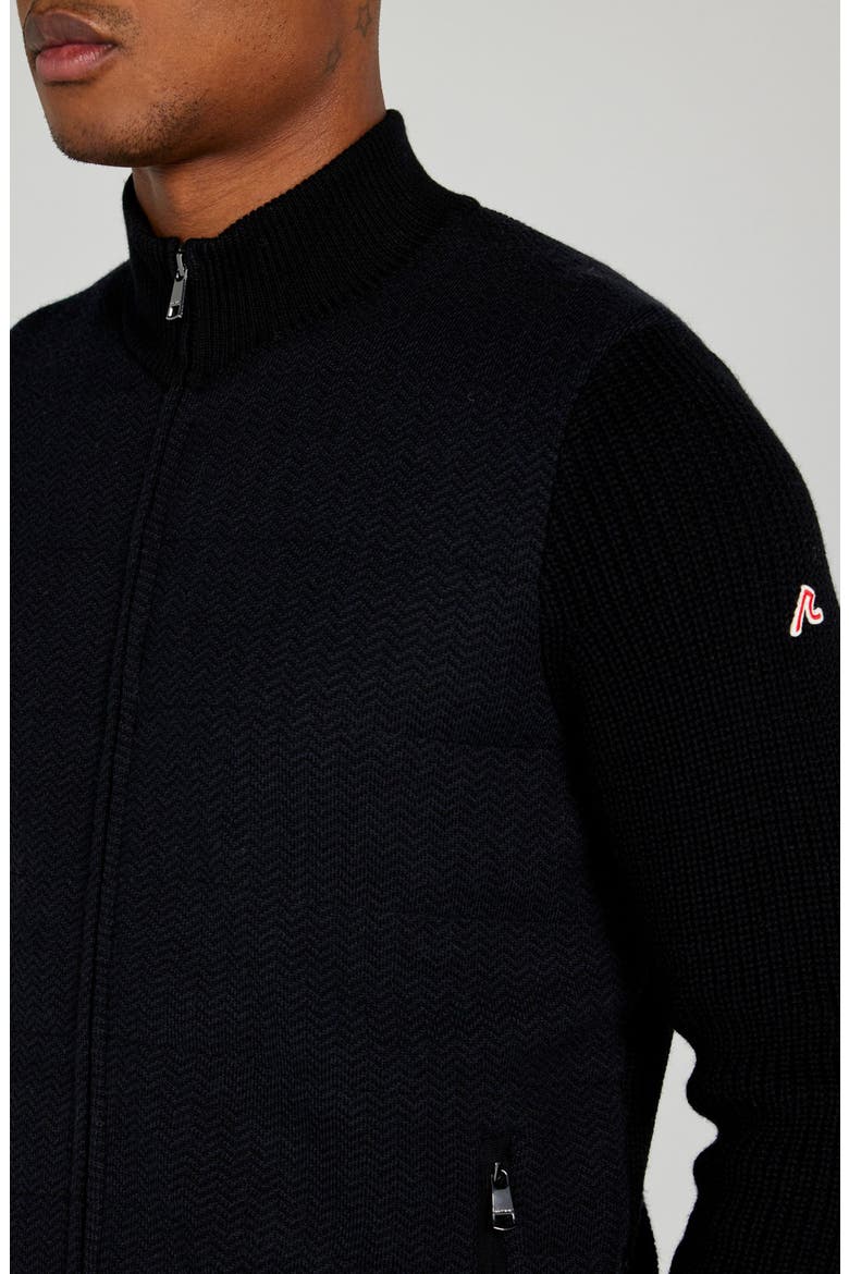 Cliff Sweater Jacket, Alternate, color, TUXEDO