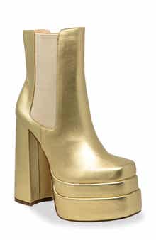 CHASE AND CHLOE Double Platform Chunky Boot