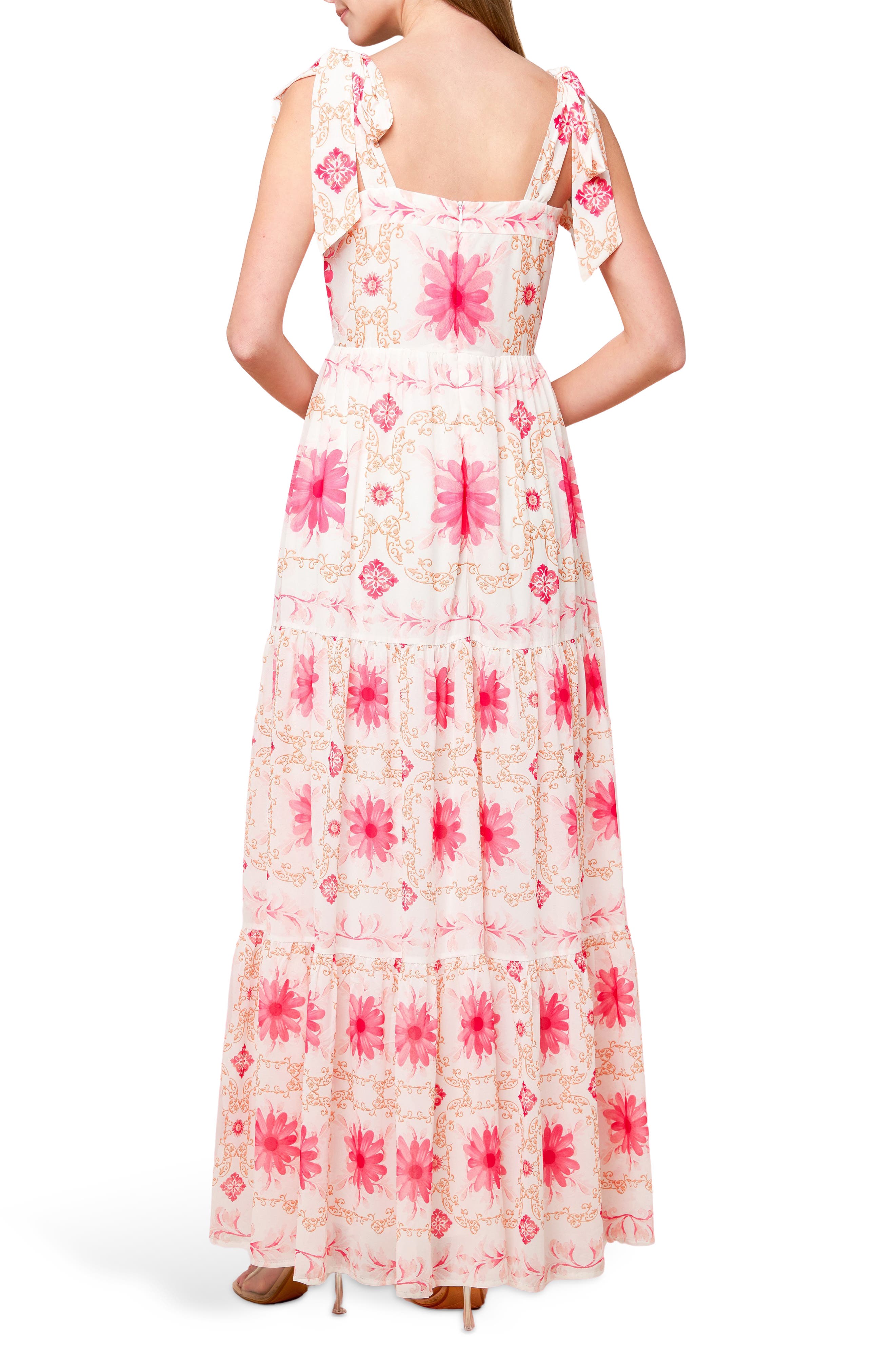 Shoulder Tie Maxi Dress - image 2