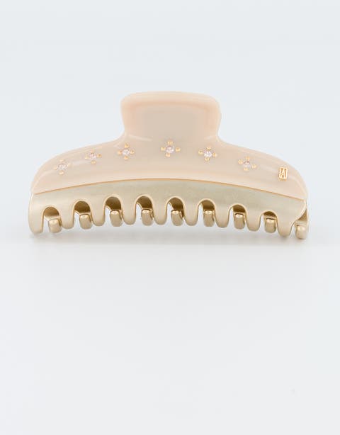 Soleil Levant Large Vendome Crystals Claw Clip