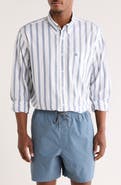 Brooks Brothers Stripe Poplin Button-Down Shirt