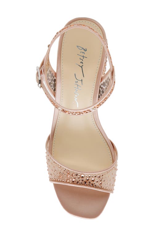 BETSEY JOHNSON BETSEY JOHNSON OTIS ANKLE STRAP SANDAL