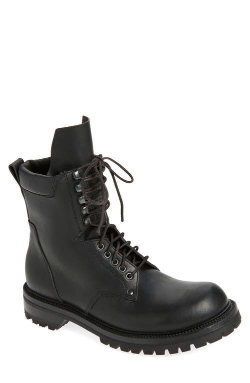 Rick Owens Army Lace-up Boot