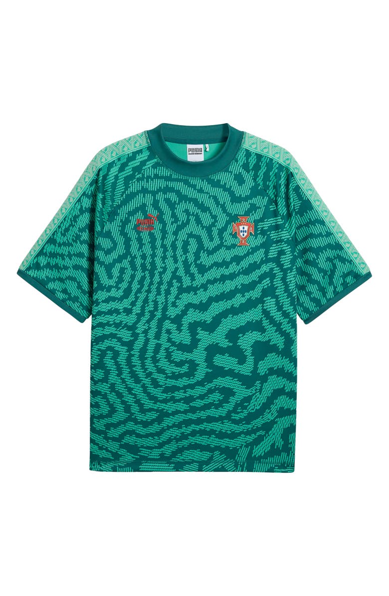 PUMA x Portugal x Salehe Bembury King Jersey, Alternate, color, Vibrant Green