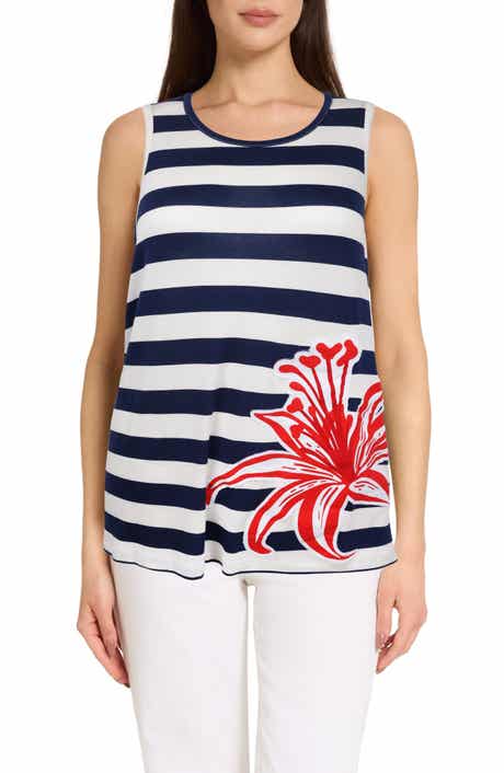 CARIBBEAN JOE The Everyday Stripe Tank