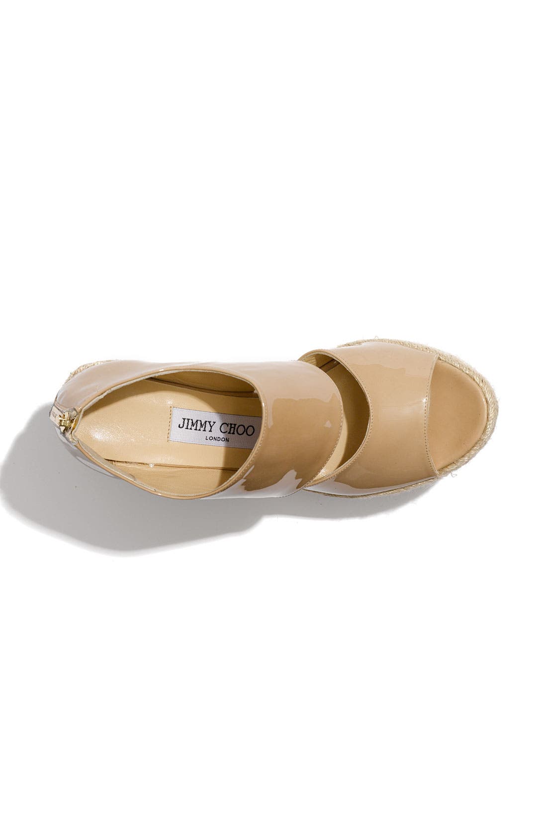 'Patriot Pat' Platform Espadrille (Nordstrom Exclusive), Alternate, color, NUDE