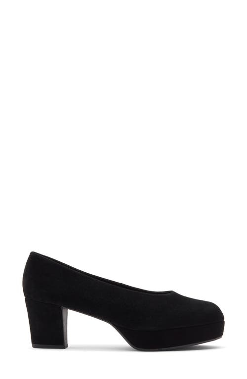 Jeffrey Campbell Chapters Almond Toe Platform Pump In Black