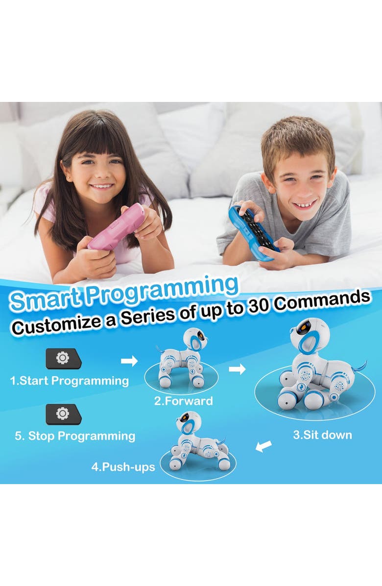 CONTIXO Pet Dog Robot, Alternate, color, Blue