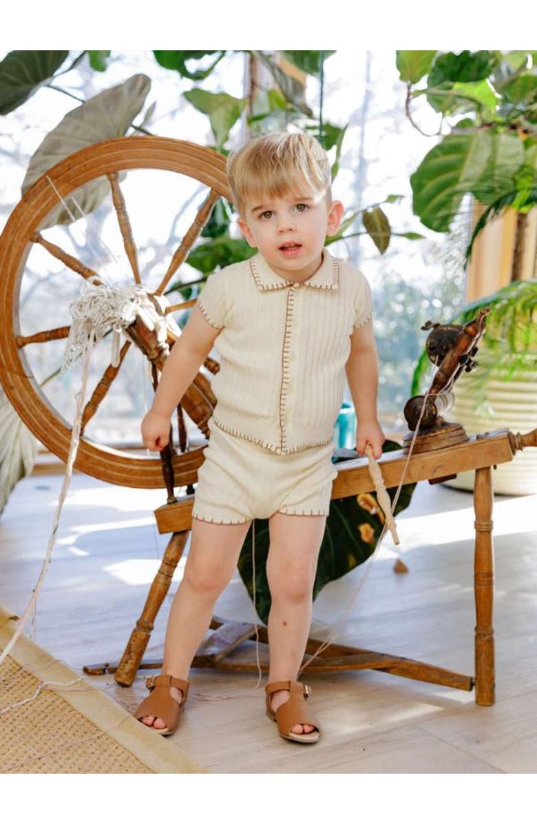 Ely's & Co. Looms Stitch Collection - Whip Knit Top, Alternate, color, Natural