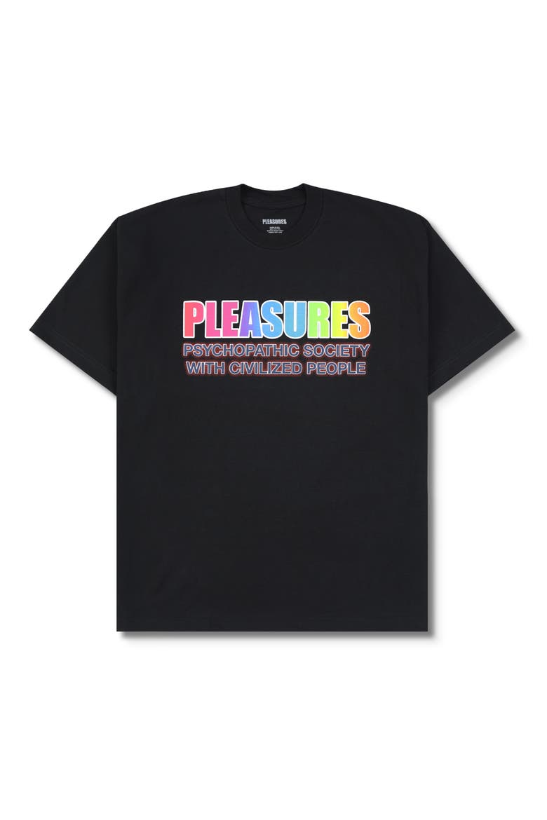 Civilized Cotton Graphic T-Shirt, Alternate, color, BLACK