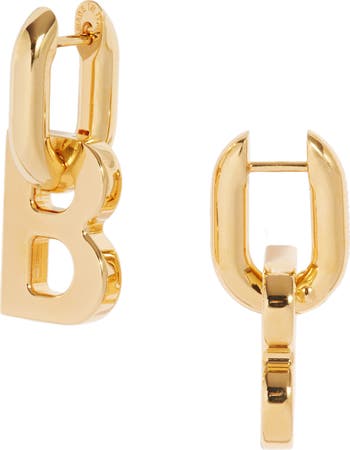 【送料&関税込】Balenciaga b Chain Xs Earrings Balenciaga XS B Chain Earrings | Nordstrom