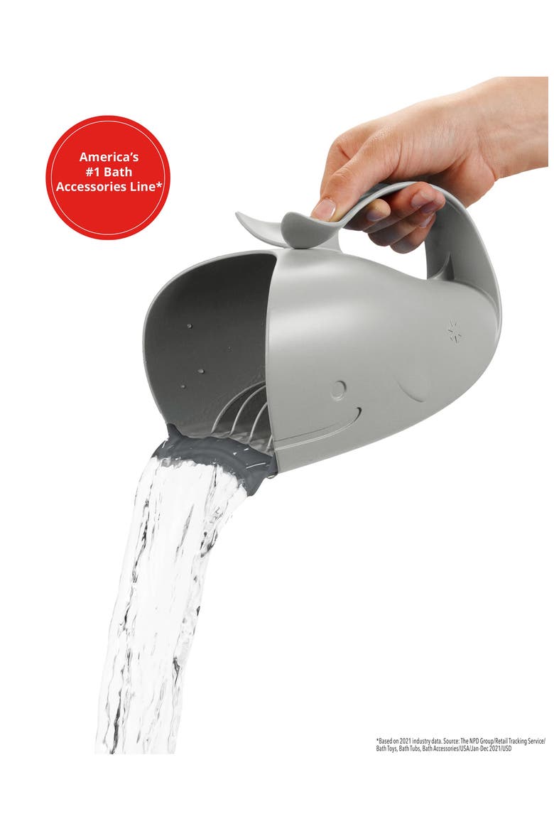 Moby Bath Time Essentials 4-Piece Kit, Alternate, color, GREY