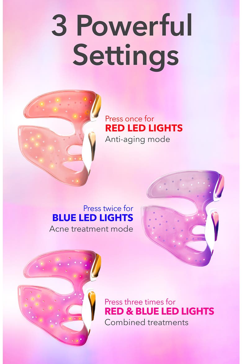 DRx SpectraLite™ FaceWare Pro LED Light Therapy Device, Alternate, color, NO COLOR