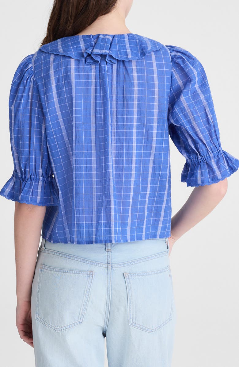 Madewell The Blaire Top, Alternate, color, Retro Blue