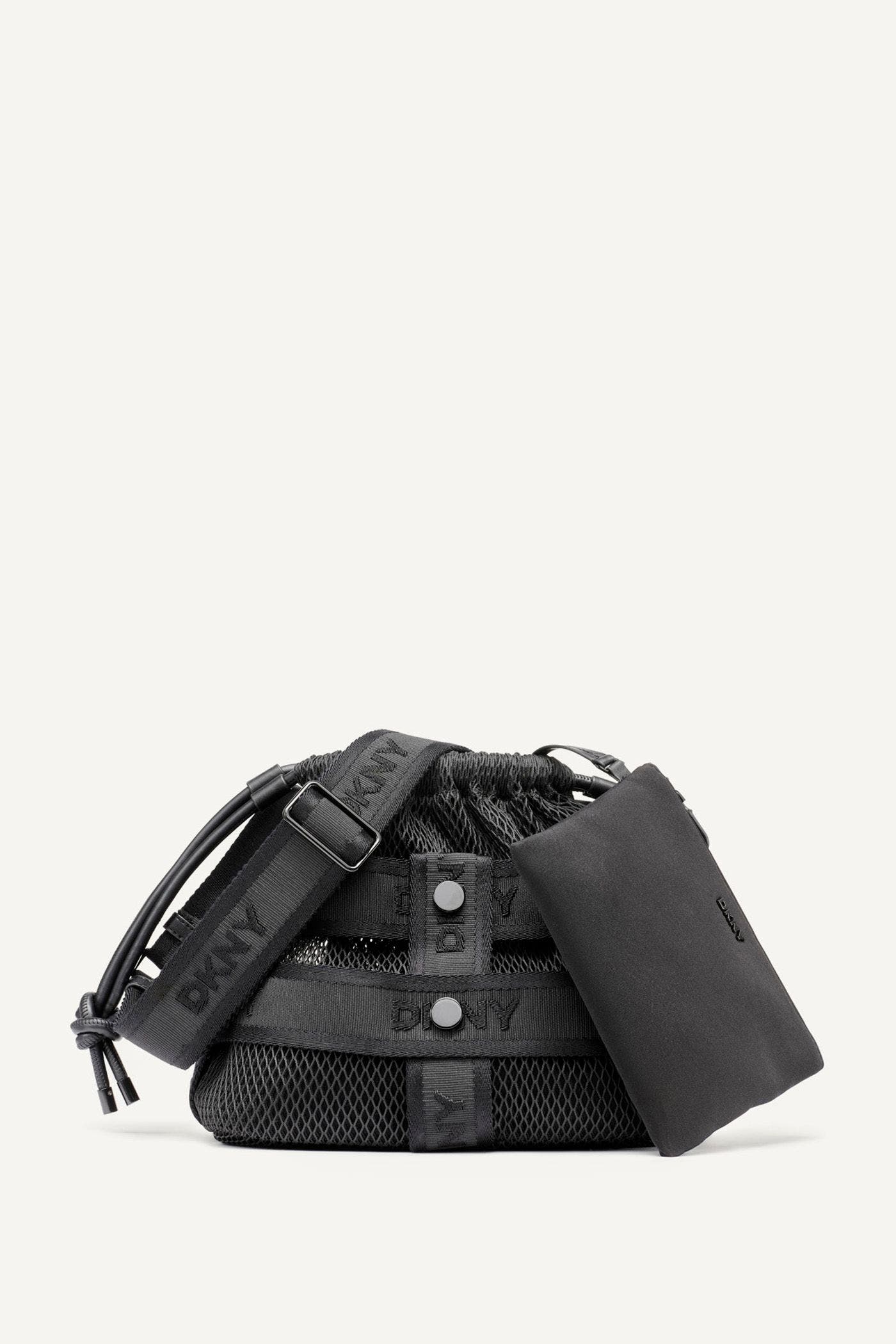 DKNY Chaya Crossbody Bag, Main, color, Black/Black