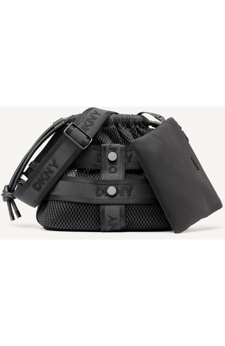 DKNY Chaya Crossbody Bag, Main, color, Black/Black
