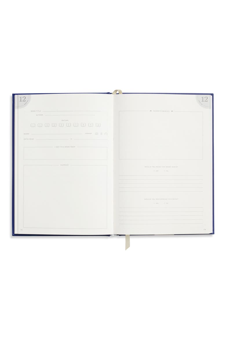 The Midnight Hour Reading Journal, Alternate, color, NAVY
