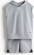 H&M Sleeveless Sports Hoodie Set With Drymove