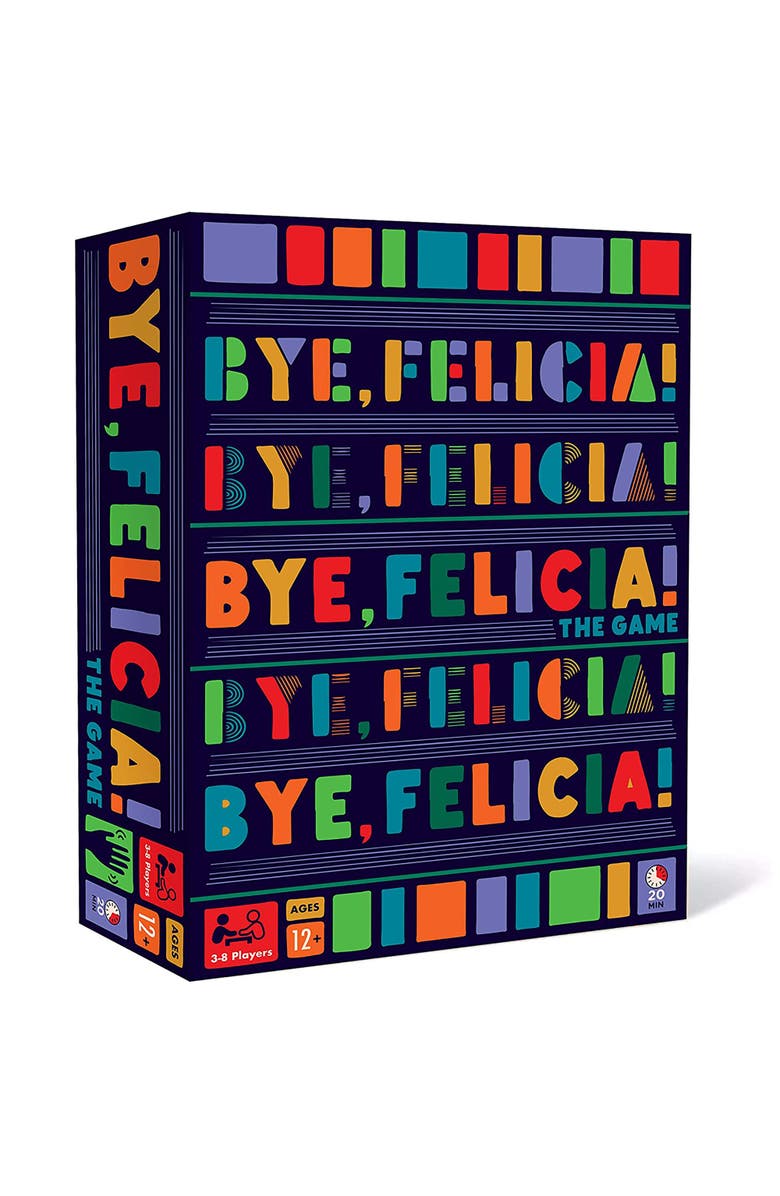 Big G Creative Bye, Felicia! Party Game The Fastpaced Board Game With A Goodbye Diss, Main, color, Multicolored