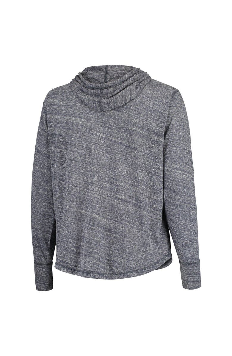 SOFT AS A GRAPE Women's Soft as a Grape Navy Minnesota Twins Plus Size Full-Zip Lightweight Hoodie Top, Alternate, color,